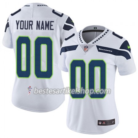 Damen Seattle Seahawks Trikot Weiß - Personalisiert